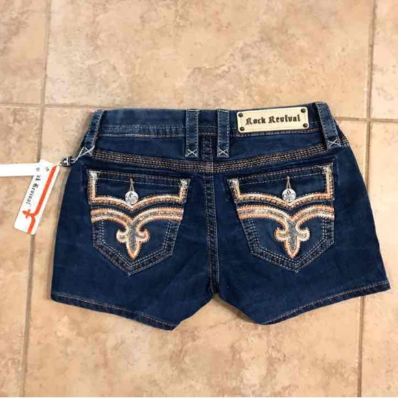 rock revival womens shorts